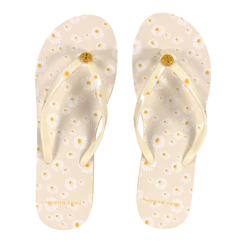 Tory Burch Daisy Daisy Flip Flops